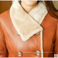 Winter Real Shearling Coat und Pelzmantel für Lady Long Style